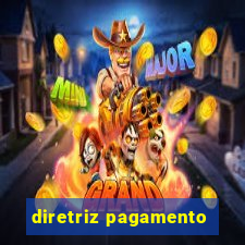 diretriz pagamento